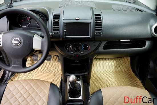 Автомобильные коврики Nissan Note II (E12) Левый руль (2012 - 2020)