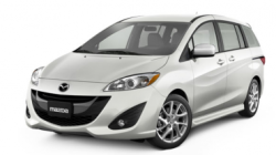 Eva коврики для Mazda 5 II (CW) 7 мест 2010-2018